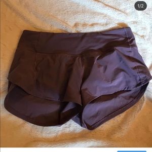Lululemon speed up shorts